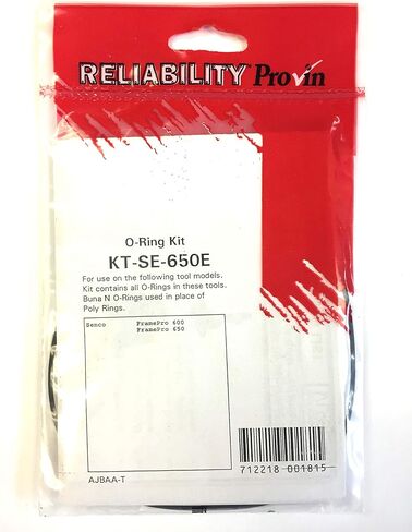 Senco FramePro 600/650 Series O-Ring Rebuild Kit - Aftermarket Replacement in Kuwait
