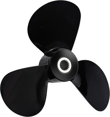Saildrive Propeller 17 x 16 LH 17 Tooth Compatible with Volvo Penta Yanmar 110S, 120S, MS25S, 130S 150S Part No.21381280,3 Blades,Left Hand in Kuwait