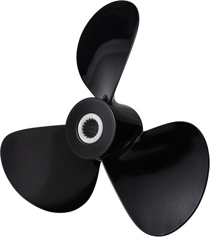Saildrive Propeller 17 x 14 LH 17 Tooth Compatible with Volvo Penta Yanmar 110S, 120S, MS25S, 130S 150S Part No.21381279,3 Blades,Left Hand in Kuwait