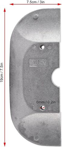 Martyr CM821629CA, Aluminum Alloy Alpha Plate Mercury/Mercruiser Anode- Gen. II in Kuwait