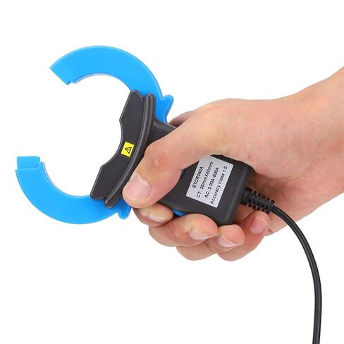 Clamp Current Sensor Leakage Current Detector AC Current Tester with BNC Plug for Power Analyzer Oscilloscope Multimeter (ETCR040A) in Saudi Arabia