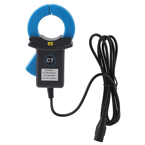 Clamp Current Sensor Leakage Current Detector AC Current Tester with BNC Plug for Power Analyzer Oscilloscope Multimeter (ETCR040A) in Saudi Arabia