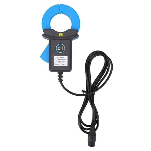 Clamp Current Sensor Leakage Current Detector AC Current Tester with BNC Plug for Power Analyzer Oscilloscope Multimeter (ETCR040A) in Saudi Arabia