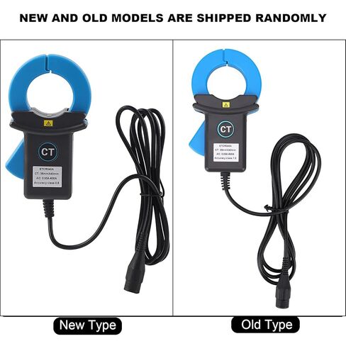 Clamp Current Sensor Leakage Current Detector AC Current Tester with BNC Plug for Power Analyzer Oscilloscope Multimeter (ETCR040A) in Saudi Arabia
