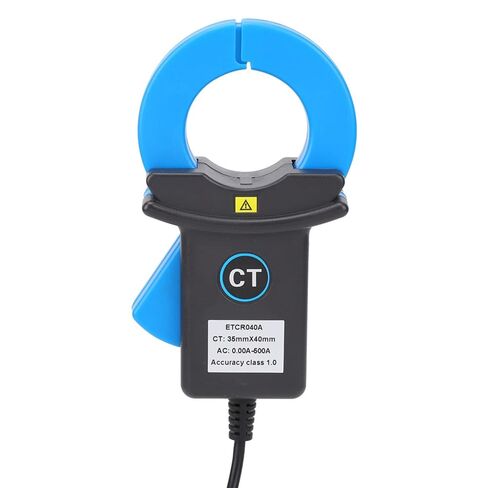 Clamp Current Sensor Leakage Current Detector AC Current Tester with BNC Plug for Power Analyzer Oscilloscope Multimeter (ETCR040A) in Saudi Arabia
