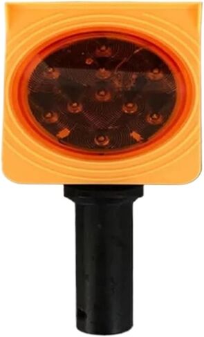 Solar Powered Small Yellow Light Flashing Synchronously Outline Led Strobe Light forHigh-Speed Road Fault Warning Indicater lamp(Synchronizate Yellow) in Saudi Arabia
