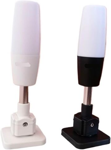 One Layer Tricolor 24V Led Warning Lamp Alarm Signal Tower Caution Light for C.NC Machines Indicator Fault Safety Light(24V White) in Saudi Arabia