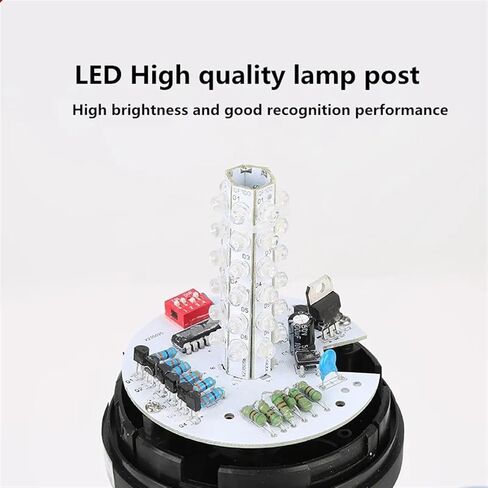 Diameter 90mm Led Three-Color in 1 Layer Signal Lamp Waterproof dustproof Warning Light for Industrial Machine Alarm Safety Lamp in Saudi Arabia