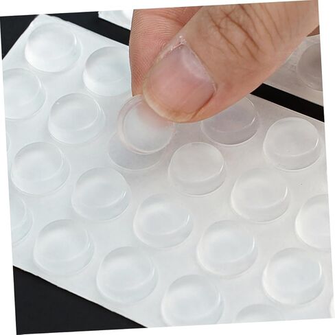 ULTECHNOVO Bumpers for Cabinet Doors Particles Self Adhesive Dampening Pads for Noise Reduction and Shock Absorption for Home Use Pets in Kuwait