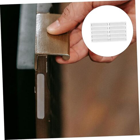 Vaguelly 1Bag Clear Cabinet Bumper Strips Non Slip Furniture for Door Protection Aesthetic Appeal Durable Collision Prevention in Saudi Arabia