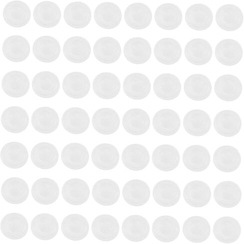 Tofficu 100pcs Self-Adhesive Cabinet Door Bumper Pads Silicone Bumpers for Drawers and Furniture Sound-Dampening Protection for Closets and Cabinets in Saudi Arabia