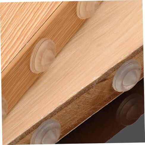 Tofficu 100pcs Self-Adhesive Cabinet Door Bumper Pads Silicone Bumpers for Drawers and Furniture Sound-Dampening Protection for Closets and Cabinets in Saudi Arabia