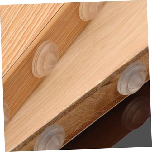 Lurrose 100Pcs Clear Bumper Pads Self Adhesive Furniture Protectors for Cabinets and Tops Noise Reduction Collision Durable and Easy to Use in Saudi Arabia