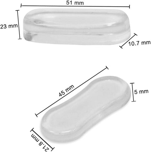 5 قطع من مصدات مقعد المرحاض من POPETPOP، وسائد لاصقة مرنة للخزائن والأثاث والأبواب لتقليل الضوضاء وحماية المواد الآمنة in Kuwait