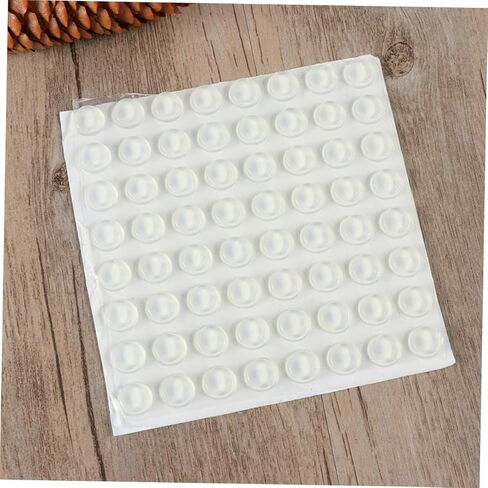 GANAZONO 192pcs Self-Adhesive Door Knob Bumpers Wall Adhesive Draft Stopper Door Edge Guard for in Saudi Arabia