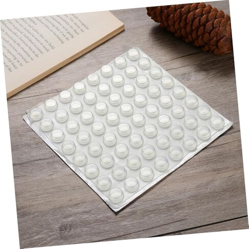 GANAZONO 192pcs Self-Adhesive Door Knob Bumpers Wall Adhesive Draft Stopper Door Edge Guard for in Saudi Arabia