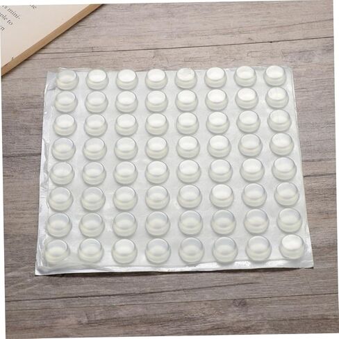 GANAZONO 192pcs Self-Adhesive Door Knob Bumpers Wall Adhesive Draft Stopper Door Edge Guard for in Saudi Arabia