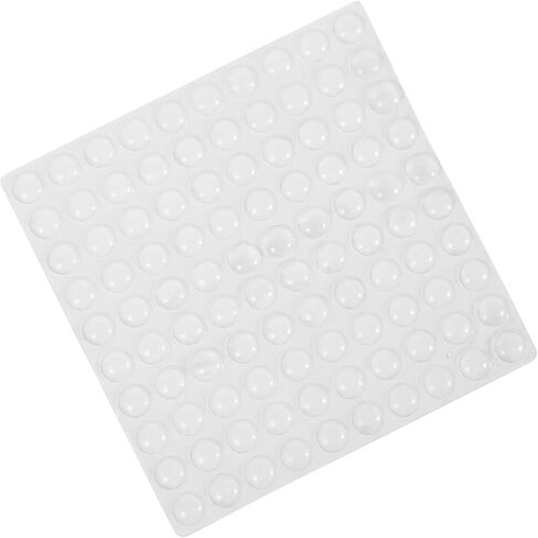 Balacoo 100Pcs Self Adhesive Bumper Pads Silicone Cabinet Bumpers for Furniture Protection Noise Dampening and Scratch Resistance for Doors in Saudi Arabia