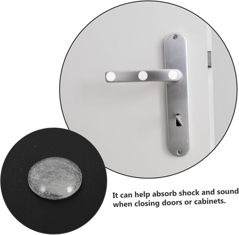 Balacoo 100Pcs Self Adhesive Bumper Pads Silicone Cabinet Bumpers for Furniture Protection Noise Dampening and Scratch Resistance for Doors in Saudi Arabia