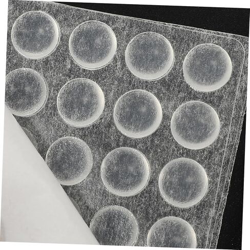 Balacoo 100Pcs Self Adhesive Bumper Pads Silicone Cabinet Bumpers for Furniture Protection Noise Dampening and Scratch Resistance for Doors in Saudi Arabia