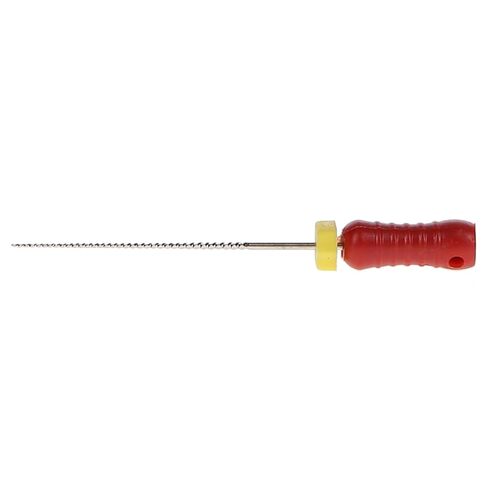 400218 HSB K-Files Flex-Type 25mm #25 Red Stainless Steel 6/Pk in Saudi Arabia