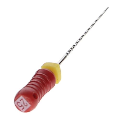 400218 HSB K-Files Flex-Type 25mm #25 Red Stainless Steel 6/Pk in Saudi Arabia