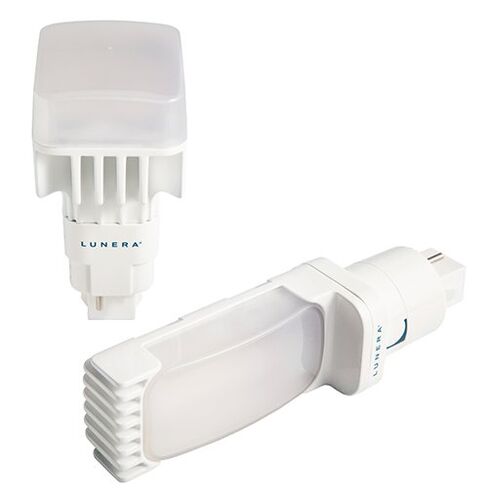 Lunera CFL LED G24d - تركيب رأسي، 3000 كلفن، بديل مدفوع بالصابورة 13 وات لـ 18/26 وات، مصابيح CFL ثنائية الدبوس in Kuwait