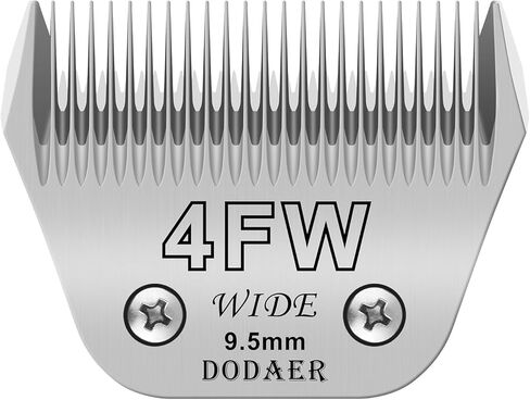 Size 8 1/2 Detachable Pet Dog Grooming Clipper Ceramic Blade,Compatible with Andis,Oster A5,Wahl KM10 Series Clippers,Cut Length 7/64"(2.8mm) in Saudi Arabia