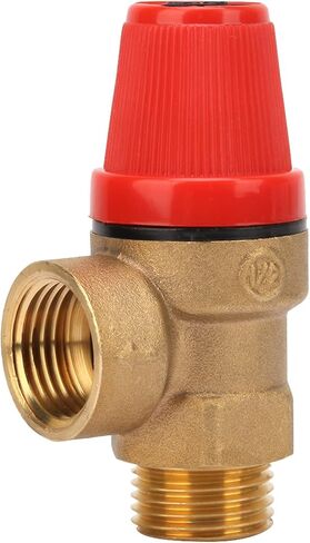 DN15 Safety Valve One Way Pressure Relief Valve Integrated Processing Relief Valve Water Heater Relief Valve Spring Safety Valve (3Bar DN15) in Saudi Arabia