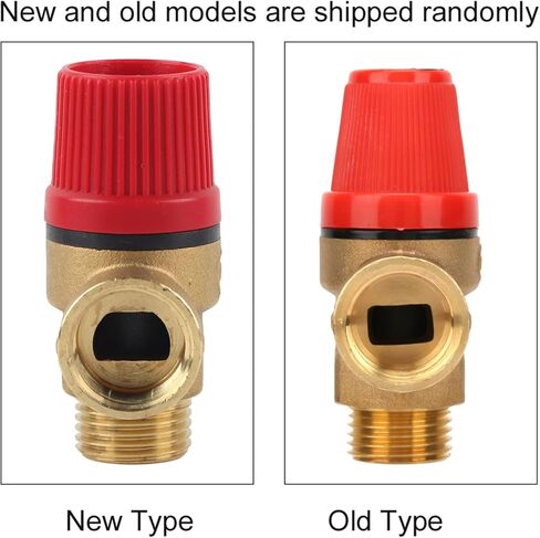 DN15 Safety Valve One Way Pressure Relief Valve Integrated Processing Relief Valve Water Heater Relief Valve Spring Safety Valve (3Bar DN15) in Saudi Arabia