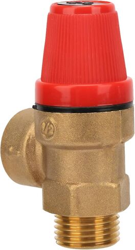 DN15 Safety Valve One Way Pressure Relief Valve Integrated Processing Relief Valve Water Heater Relief Valve Spring Safety Valve (3Bar DN15) in Saudi Arabia