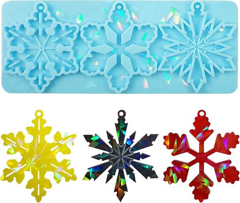 DoreenBow Halloween Resin Molds Holographic Silicone Molds Earring Necklace Mold Ghost Molds for Epoxy Resin for Halloween DIY Keychain Hanging Pendant Jewelry Decorations in Kuwait