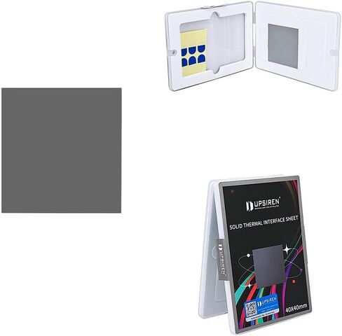 PCM‑1 Phase Change Thermal Pad,Thermal Sheet (60 * 40 * 0.25MM) | Phase‑Change Thermal Sheet 0.25mm, Solid‑to‑soft at 45°C, for CPU GPU PS5 Steam Deck M.2 SSD Laptop Game Console Chip Cooling in Saudi Arabia