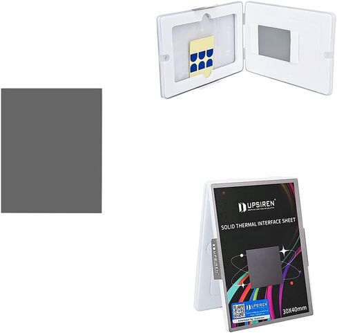 PCM-1 تغيير الطور وسادة GPU الحرارية ، شحم السيليكون عالي التوصيل 8.5W/MK المعالجة المركزية المعالجة الحرارية ل PS5 Steam Deck CPU SSD M.2 الكمبيوتر المحمول (80 * 40 * 0.25 ملم) in Kuwait