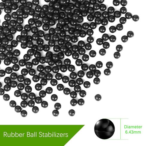 كرات مساحة لأبواب الخزانات المرتفعة، 500 قطعة من الكرة المطاطية تناسب أخدود 1/4 بوصة في قضبان وأبواب الخزانة، تحافظ على ألواح الأبواب الخشبية من التحرك حول التأرجح وإيقاف الخشخشة in Kuwait