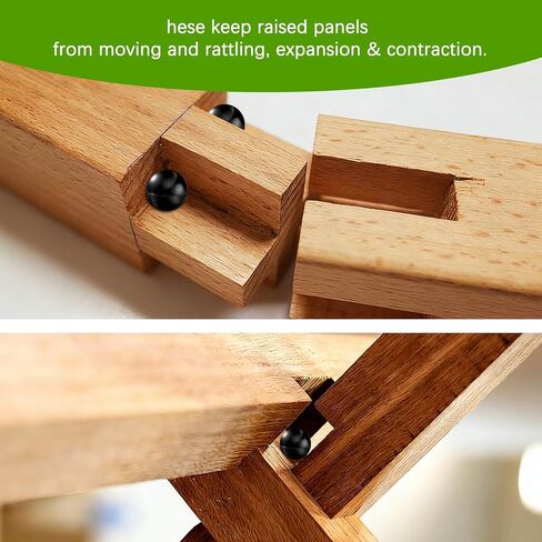 كرات مساحة لأبواب الخزانات المرتفعة، 500 قطعة من الكرة المطاطية تناسب أخدود 1/4 بوصة في قضبان وأبواب الخزانة، تحافظ على ألواح الأبواب الخشبية من التحرك حول التأرجح وإيقاف الخشخشة in Kuwait