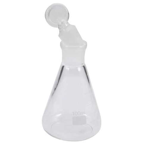 Gatuida Erlenmeyer Flask Stopper Laboratory Glassware Chemistry Supplies Wide Mouth for School Lab in Saudi Arabia