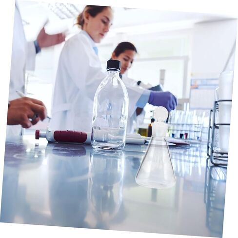 Gatuida Erlenmeyer Flask Stopper Laboratory Glassware Chemistry Supplies Wide Mouth for School Lab in Saudi Arabia