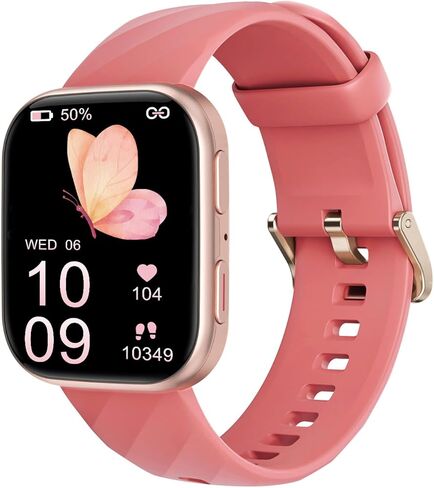 MorePro Smart Watches for Women iPhone Android(Answer/Make Call), 2025 Fitness Trackers with Heart Rate/Blood Pressure/Blood Oxy-gen/Sleep Monitor, 1.85" HD Health Smartwatch with 120+ Sport Modes in Kuwait