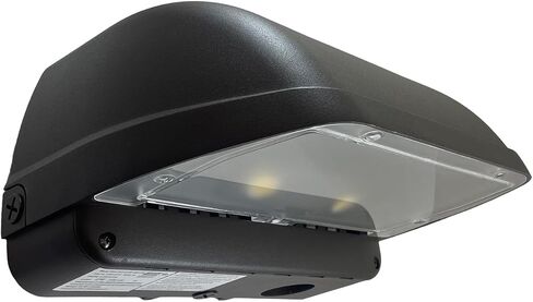 Hubbell Litepak LNC3 LED wallpack 87 watt, 7400 Lumen, 4000K, 7 pin Receptacle, Corrosion Resistant Dark-Bronze Powder Coat Finish, 120-277V, LNC3-2L4K-105-7PR in Kuwait