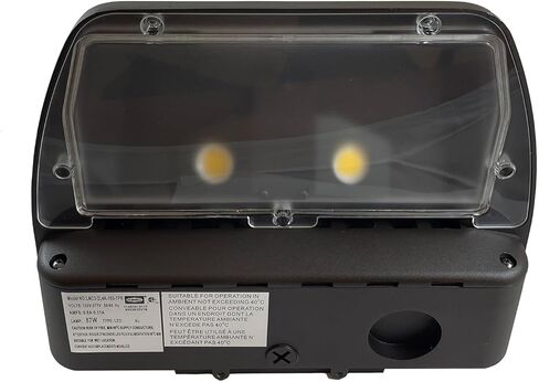 Hubbell Litepak LNC3 LED wallpack 87 watt, 7400 Lumen, 4000K, 7 pin Receptacle, Corrosion Resistant Dark-Bronze Powder Coat Finish, 120-277V, LNC3-2L4K-105-7PR in Kuwait