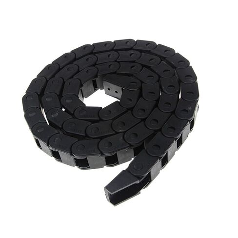 10x10mm L1000mm Cable Drag Chain Wire Carrier with End Connectors for CNC Router Machine Tools 10 * 10MM in Saudi Arabia