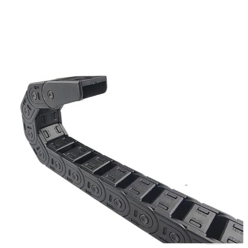 Cable Chain 18 * 38 18 * 50 15 * 30mm 1M Brldge Non-Opening & Semi-Enclosed Plastic Towline Transmission Drag Chain Machine(18x50 mm) in Saudi Arabia