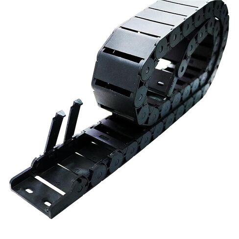 7 x 7mm 7 * 7mm L1000mm Cable Drag Chain Wire Carrier with End Connectors Non-Opening for Router Machine Tools in Saudi Arabia