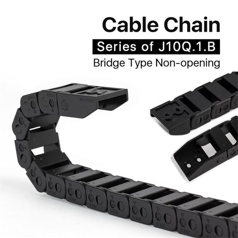 Cable Chain 10 * 10 10 * 15 10 * 20 mm 1M Non Snap-Open Plastic Towline Transmission Drag Chain Machine(28mm,10x15 mm) in Saudi Arabia
