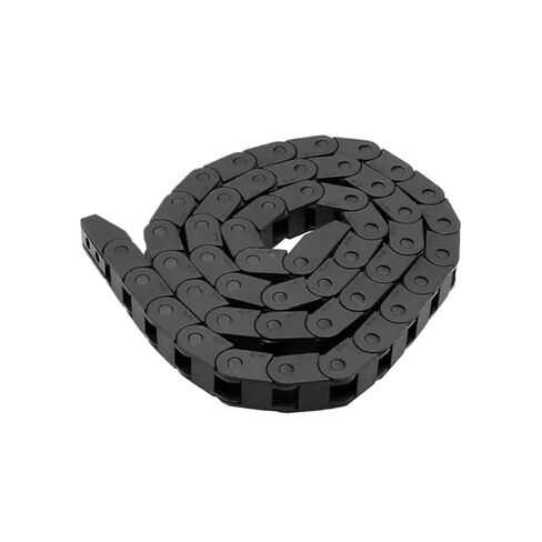 10x10mm 10x15mm 10x20mm 10 * 10mm 10 * 15mm L1000mm Cable Drag Chain Wire Carrier with End Connectors for CNC Router Machine Tools(2PCS 10X10 MM_14X23 MM) in Saudi Arabia