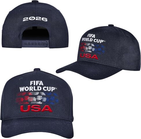 Outerstuff FIFA World Cup 2026 Pro Crown Snapback Embroidered Baseball Hat in Saudi Arabia