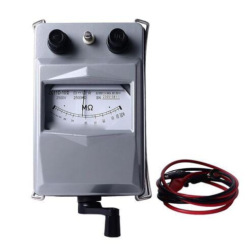 Yunir Resistance Tester Aluminum Cover Wide Application for Electric Power Engineering Rubber Sleeve in Saudi Arabia