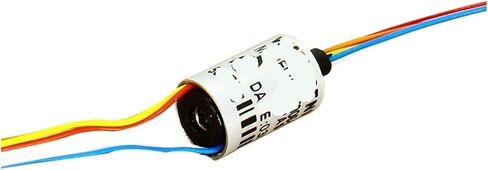 Slip Ring Capsule Slip Ring OD6.5mm 4/6/8/12 Circuit 1A Power Rotary Joint for Current Signal Transmission(6.5mm 6CH 1A) in Kuwait