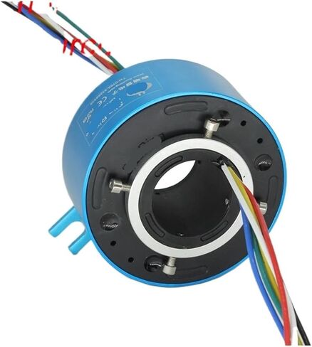 4 Circuit 20A 30mm Diameter Through Hole Slip Ring Conductive Through Hole Slip Ring Hollow Shaft Slip Ring for Motor 400 RPM in Kuwait